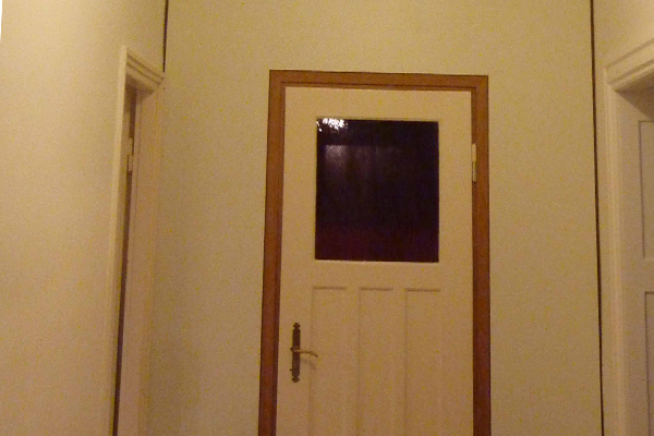 Wandelement mit vorhandener Tür